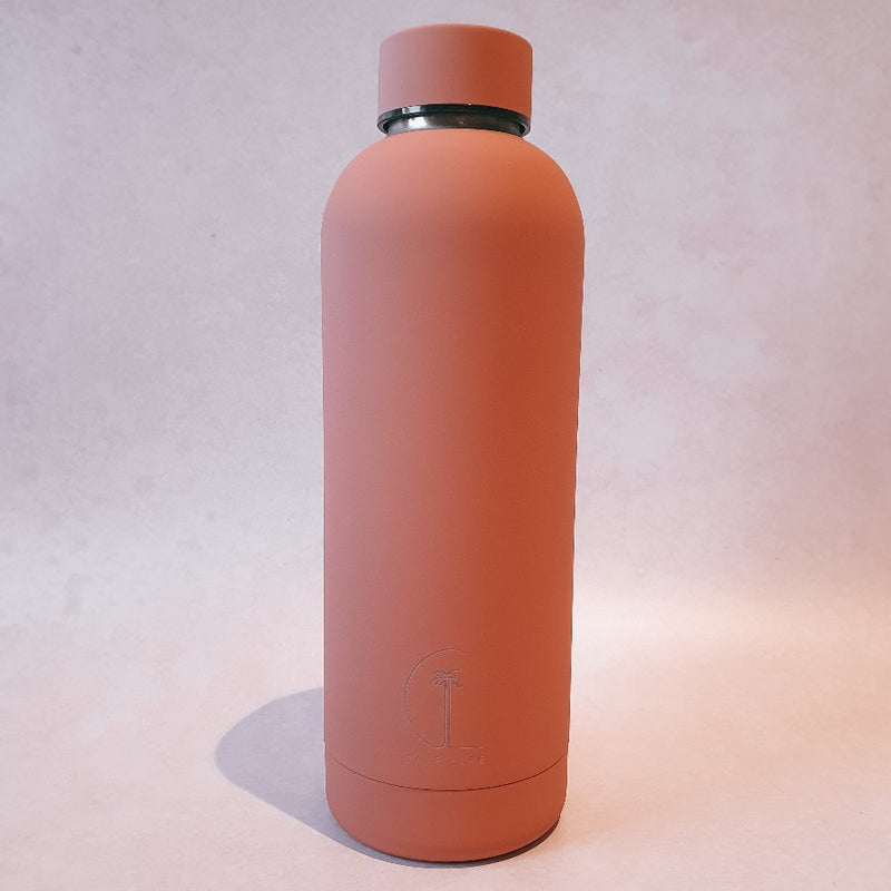 Caye Life Insulated Bottle 500ml - Terracotta