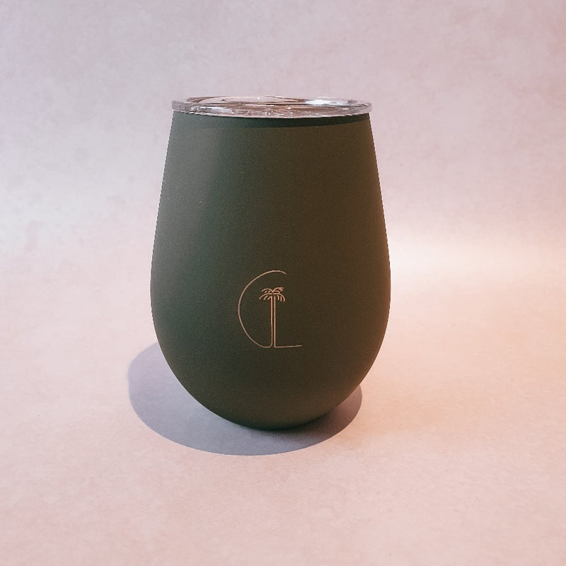 Caye Life Insulated Cup - Matte Green