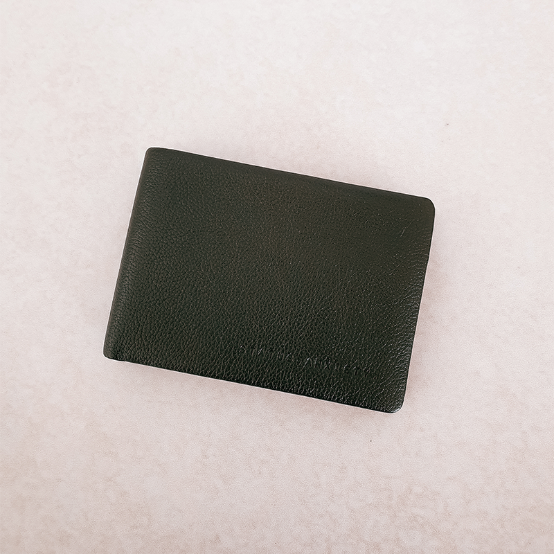 Status Anxiety Leather Wallet - Black